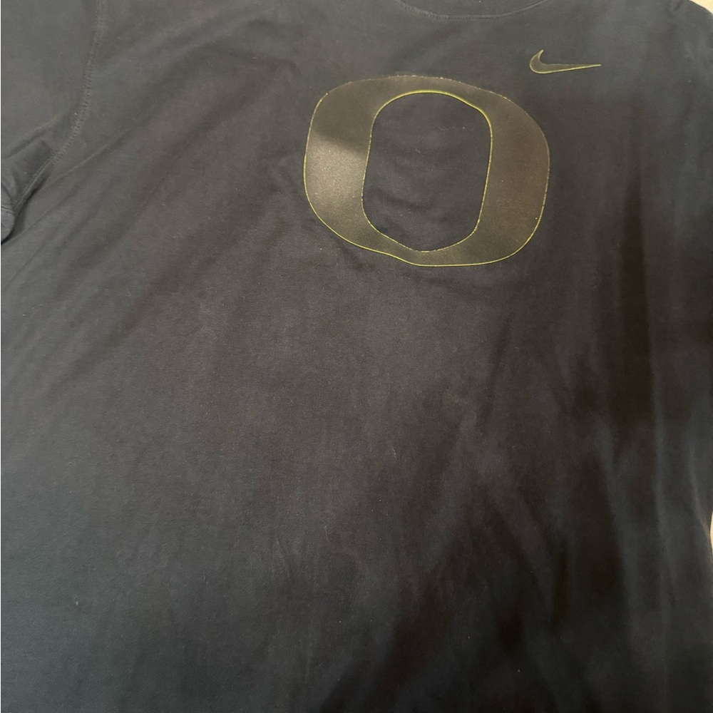 Nike Black T-Shirt with Oregon “O”